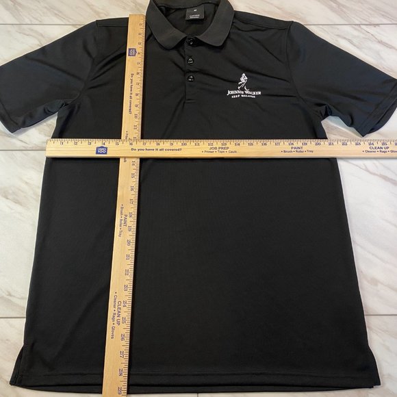 Johnnie Walker Black Performance Golf Polo Medium M - Picture 6 of 6